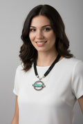 Stylish Necklace With Fashionable Designer Pendant