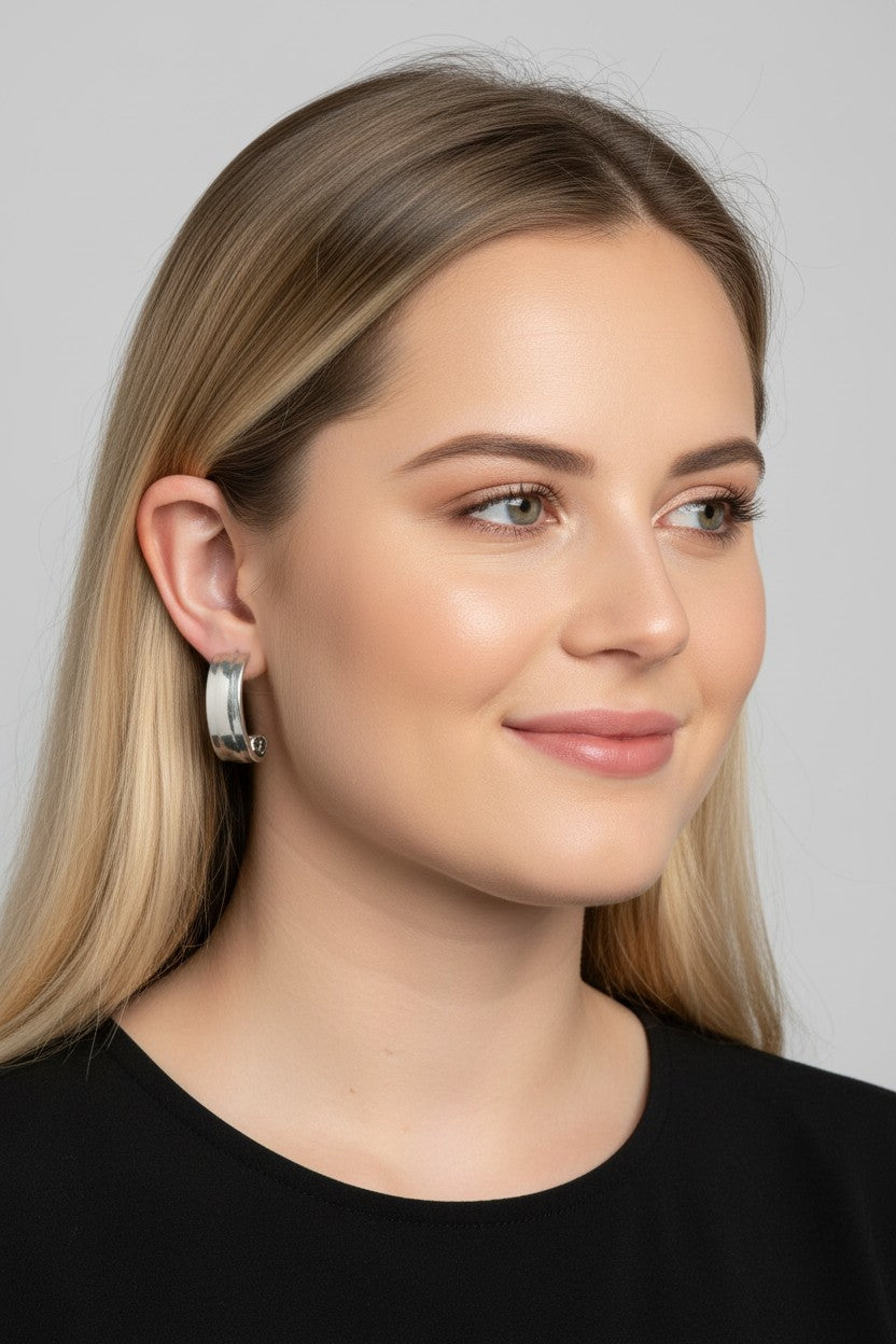Elegant Silver Earrings