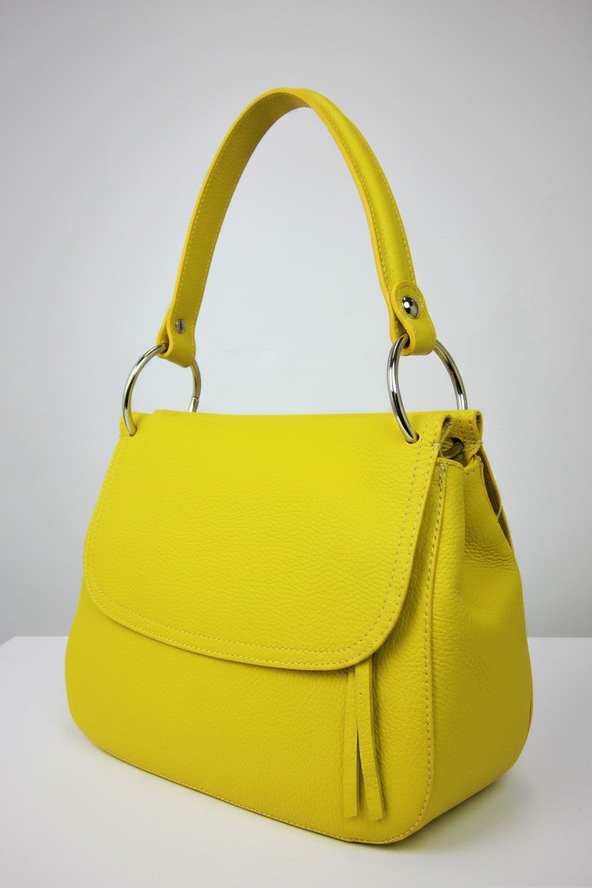 Genuine Italian Leather Hand/Shoulder Bag- BM131