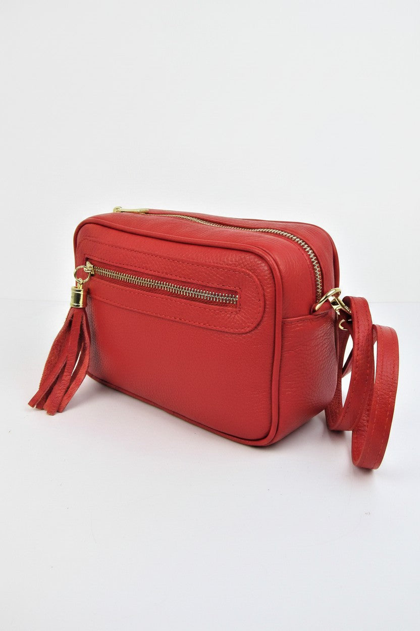 Italian Genuine Leather Small Shoulderbag -BM513