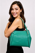 Genuine Italian Leather Hand/Shoulder Bag- BM527