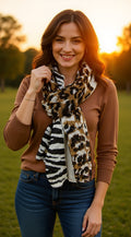 Stunning Animal Print Scarf
