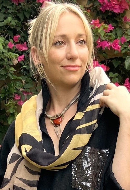 Designer Animal Print Scarf