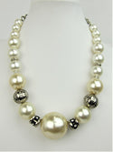 Classic Italian Vintage Costume Pearl Necklace, Made in Australia, italian designed, ladies fashion neacklace, womens fashion accessories 